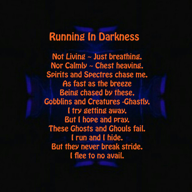 running in darkness
